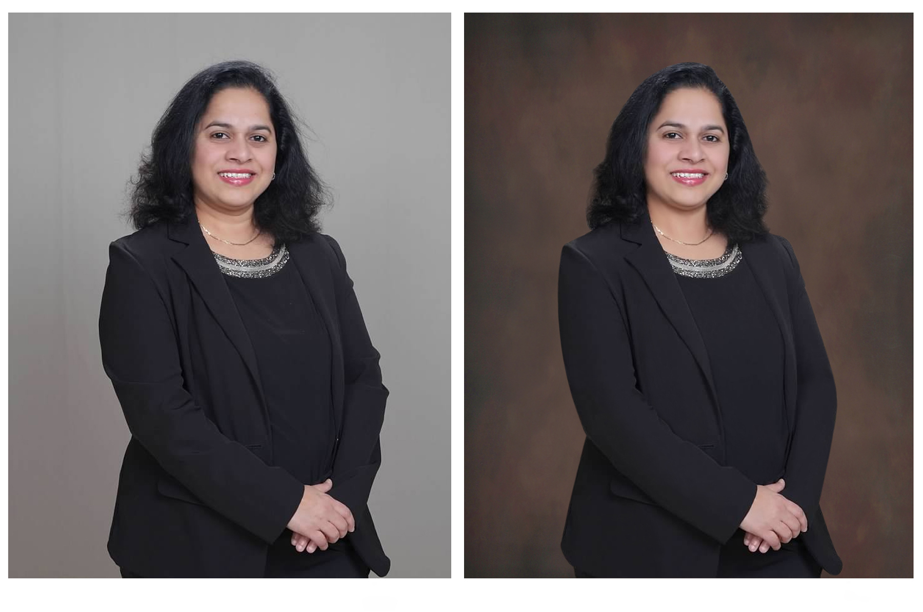 Headshort retouching